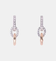 Boucles d'oreilles maillons Maje