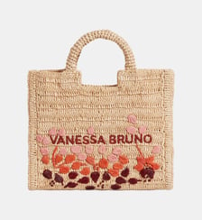 Petit Panier En Raphia Brodé Vanessa Bruno
