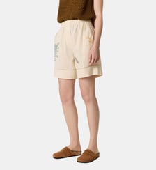 Short Quiwi broderies coton bio Leon & Harper