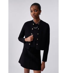 Cardigan avec détails tressés Liu Jo
