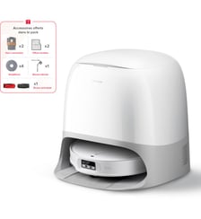 Robot Aspirateur Laveur Qrevo Curv 2 ProX Blanc Roborock