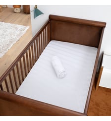 Lot de 2 drap-housses bébé, en jersey de coton uni La Redoute Interieurs