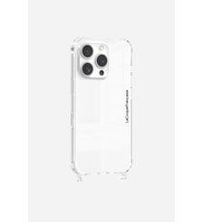 Coque de téléphone transparente anti-choc avec anneaux pour iPhone 16 Pro La Coque Française