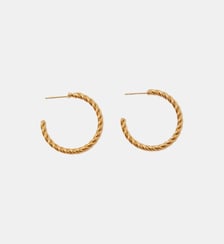 Demi créoles torsadées 30mm acier inoxydable Balaboosté