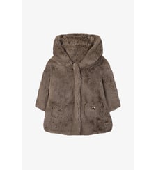 Manteau -  moyen imitation fourrure Tartine Et Chocolat
