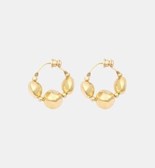 Boucles d'oreilles fines créoles   - Loulou Satellite