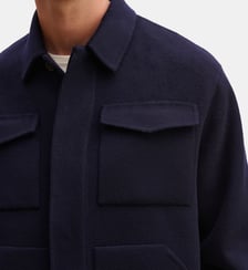 Veste olisen col chemise coupe regular Fusalp