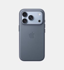 Coque iPhone 18 Pro TechWoven Bleu Chambray Ma Apple