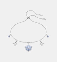 Bracelet Magic, Flocon de neige, Métal rhodié Swarovski