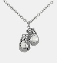 COLL. mono-motif Boxe Argent en Acier 316L Phebus
