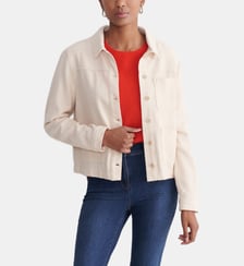 Veste minata - Motif uni - Coupe droite Caroll