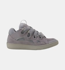 Sneakers Curbs En Suede Monocolor Lanvin