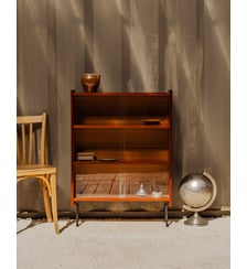 Vitrine en bois Victoria N°1317- Produit chiné Debongout