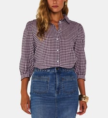 Chemise Manches 3/4 À Carreaux Dan Maison 123