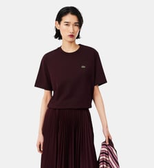 T-shirt relaxed fit coton doux Lacoste