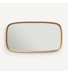 Miroir rectangulaire chêne massif, H110cm AM.PM