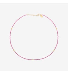 Collier doré améthyste - JERI Caroline Najman