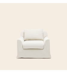 Set De Housses De Fauteuil  Revêtement en tissu naturel Madura