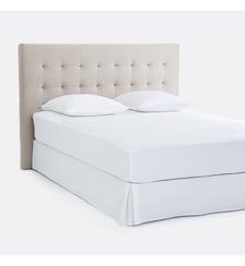 Tête de lit capitonnée, en lin hauteur 120 cm AM.PM