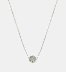 Collier fin pendentif   doré à l'or fin - Betty Satellite