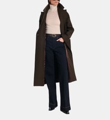 Manteau Miranda chocolat Zapa