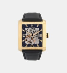Montre automatique Rectangle Noir MOW1011 Montignac