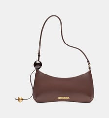 Sac à main Le Bisou Perle en cuir grainé Jacquemus