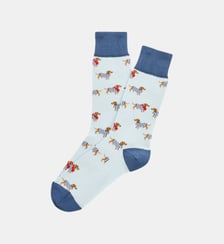 Chaussettes en coton - Tobbie Bleu Arthur