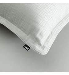 Taie d'oreiller en satin de coton Boss Home