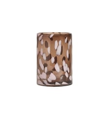 Vase en verre à pois OYOY