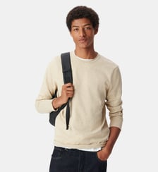Pull tricot mouliné Ikks