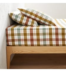 Drap housse flanelle bonnet 30 cm La Redoute Interieurs