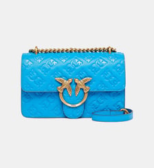 Minisac à bandoulière love bag à logo gaufré Pinko