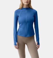 Veste de sport femme Flippo Avec poches effet gainant fermeture éclair Born Living Yoga