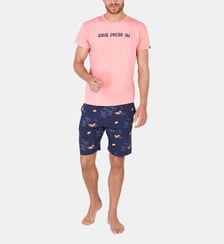 Pyjashort en jersey de coton léger - Sans Pression Arthur