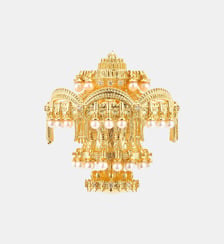 Broche chandelier doré Les Néréides