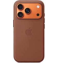 Coque iPhone 17 Pro MagSafe tissage Sienne Apple