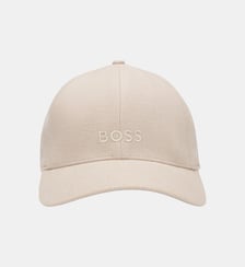 Casquette modèle Zed en lin BOSS