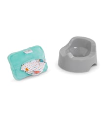 Pot et Lingette pour poupon 30 et 36 cm Corolle