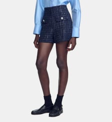 Short tweed fantaisie Sandro