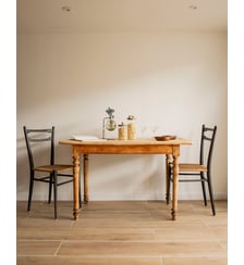 Table à manger de ferme rustique Romy N°1489- Produit chiné Debongout