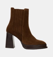 Boots Mi-Hautes Deva Cuir Suédé Bobbies