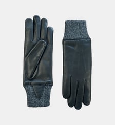 Gants Judith Femme Cuir Doublés Lapin et Polaire Agnelle