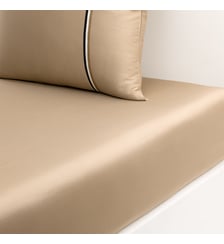 Drap housse en satin de coton Boss Home
