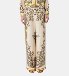 Pantalon fluide imprimé foulard - AMANYA Gerard Darel