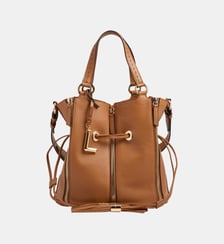 Sac seau Capsule 150 ans Premier Flirt Multizip M en cuir Lancel