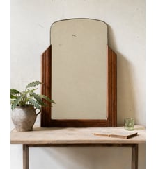 Miroir vintage en bois Igor N°1132- Produit chiné Debongout