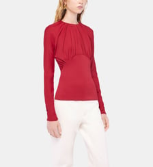 Top en jersey Rabanne