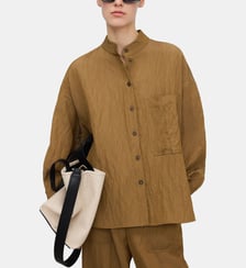 Chemise à effet froissé Adolfo Dominguez
