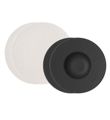 Ensemble italien blanc et noir Villeroy & Boch